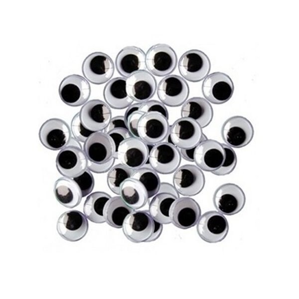 Hygloss Wiggle Eyes, Assorted Sizes